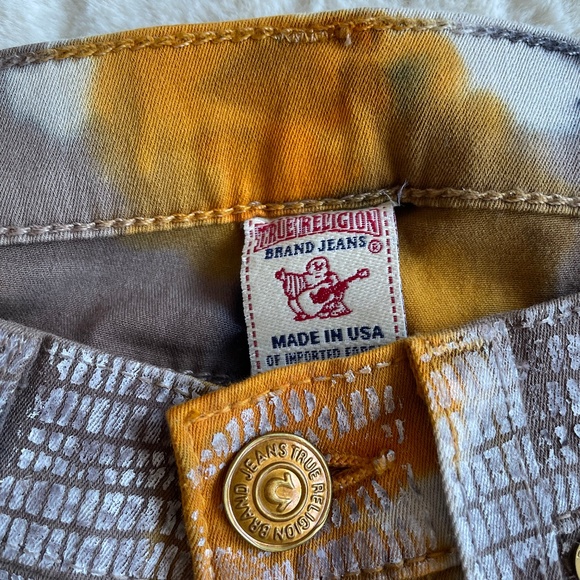 True Religion Halle Snake Print Skinny Jeans - Picture 5 of 13